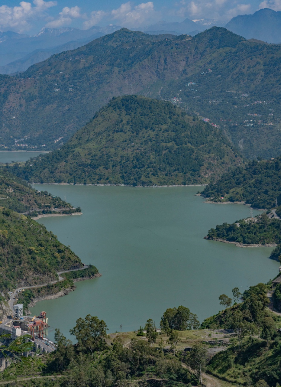 Wind Over Tehri Lake